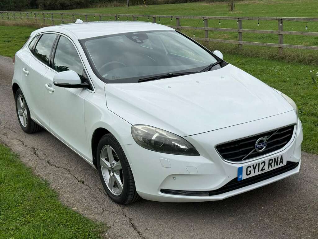 Volvo V40 1.6 V40 Se Nav D2 White #6