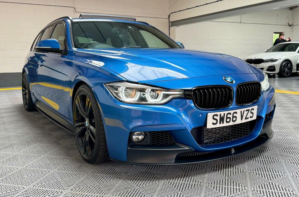 BMW 3 Series 3.0 335D M Sport Touring Xdrive Euro 6 S S Blue #3