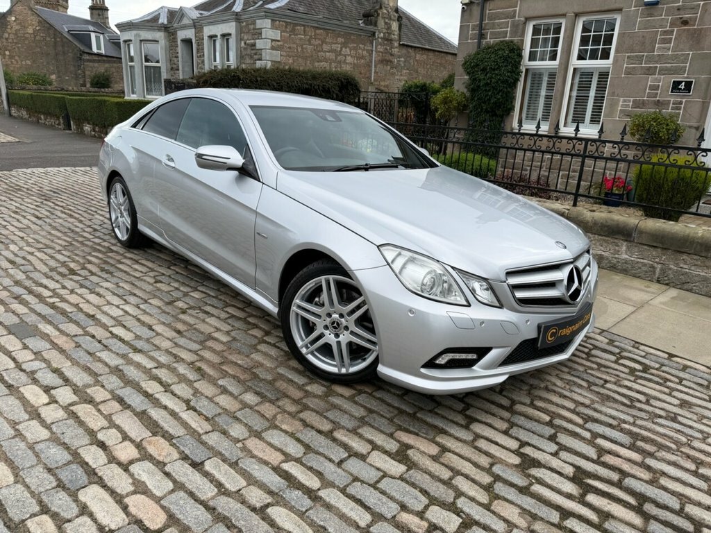 Mercedes-Benz E Class Coupe Silver