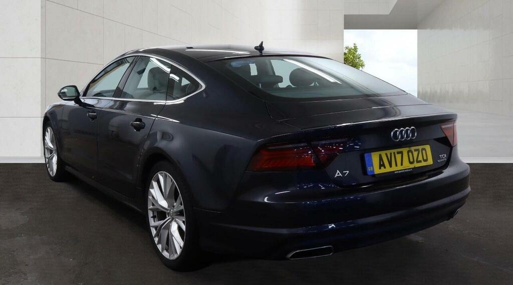 Audi A7 Hatchback 3.0 Tdi V6 Se Executive Sportback S Tron Blue #4