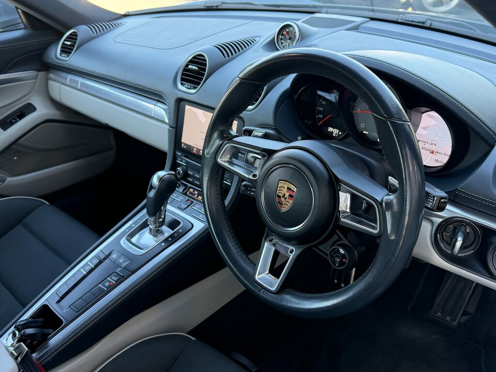 Porsche 718 Cayman S Blue #4