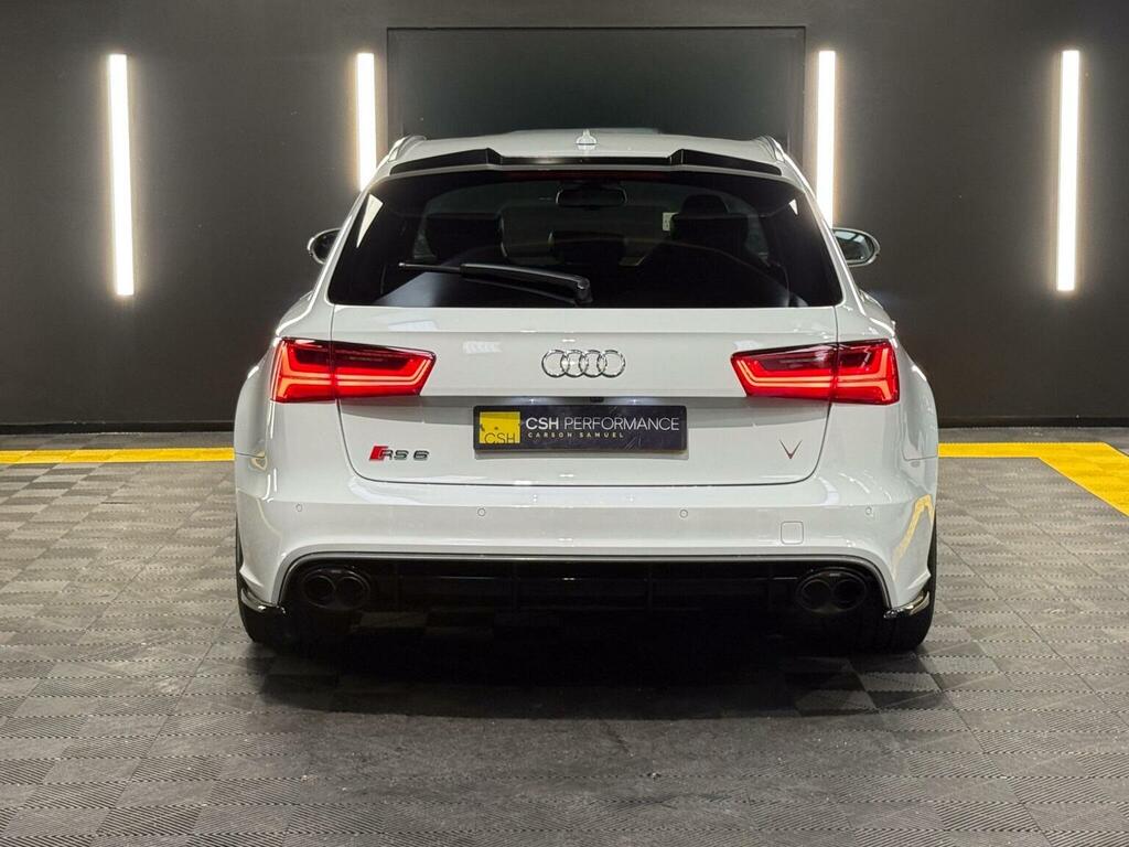 Audi RS6 Avant 4.0 Tfsi V8 Performance Tiptronic Quattro Euro 6 White #4