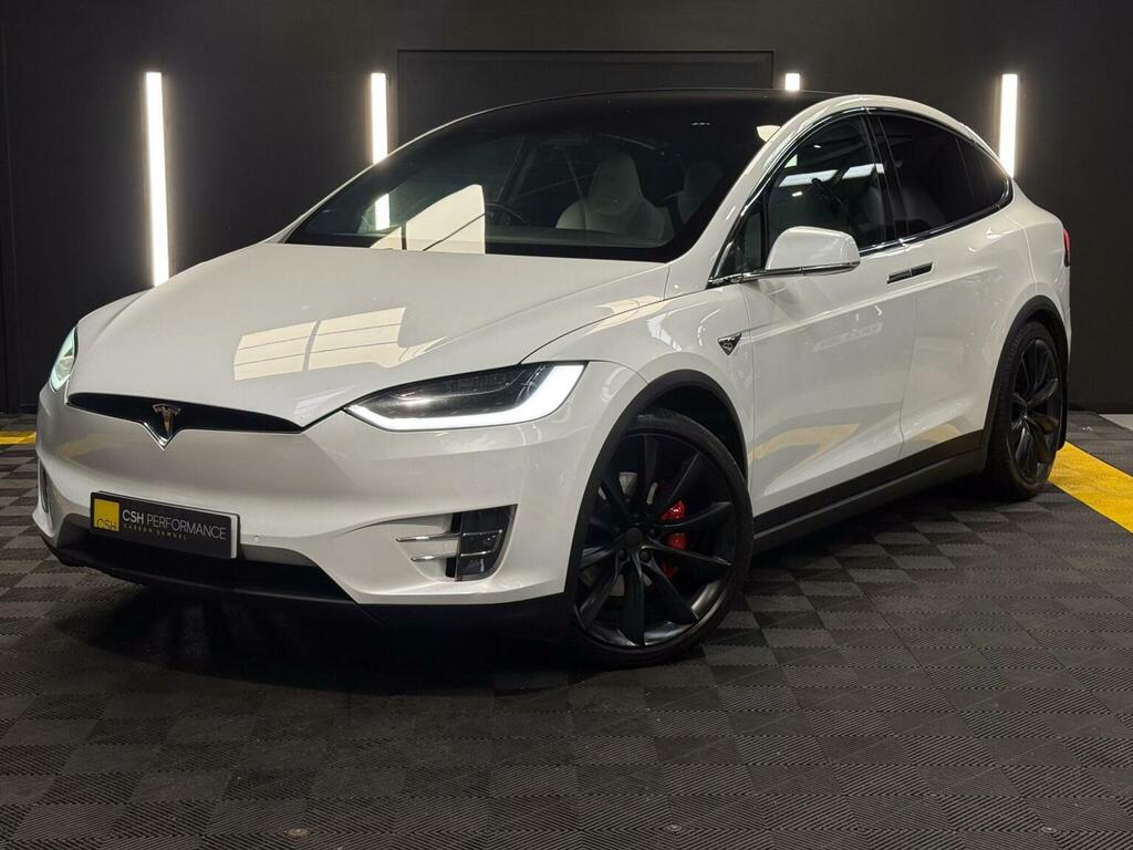 Tesla Model X Suv White