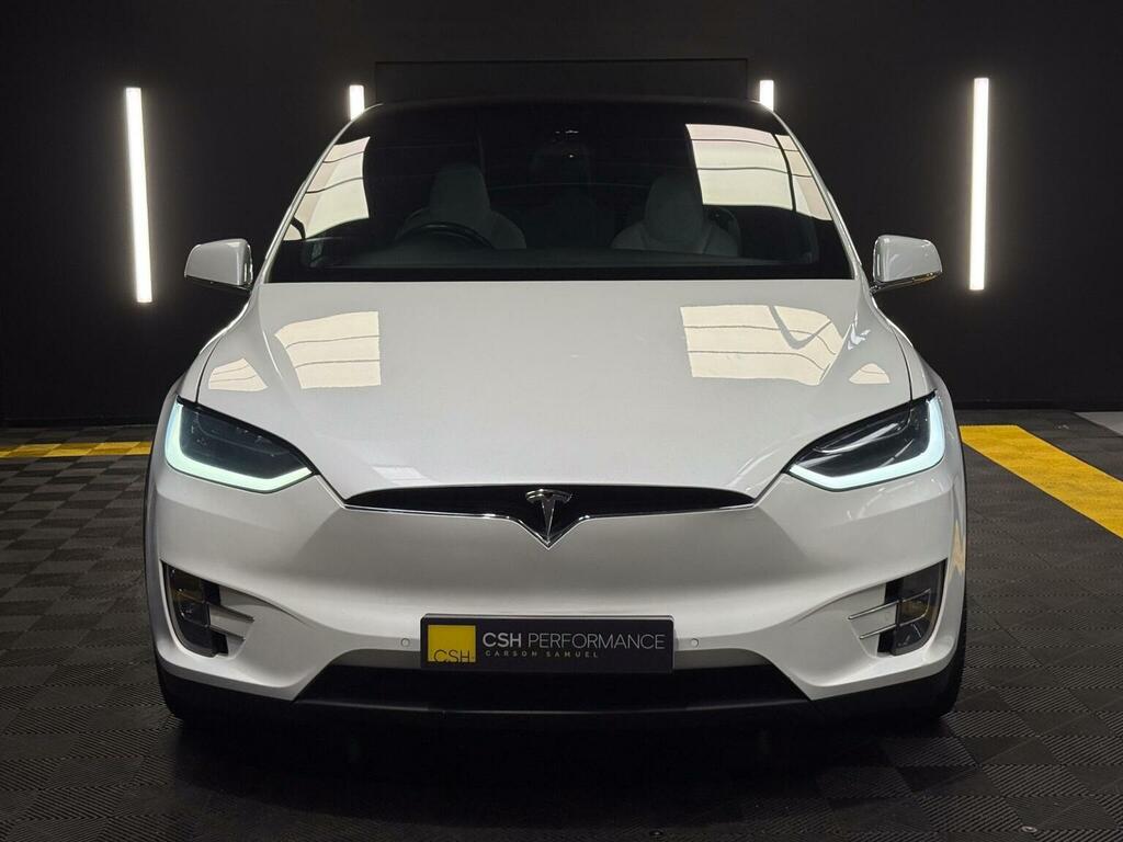 Tesla Model X Suv White #6