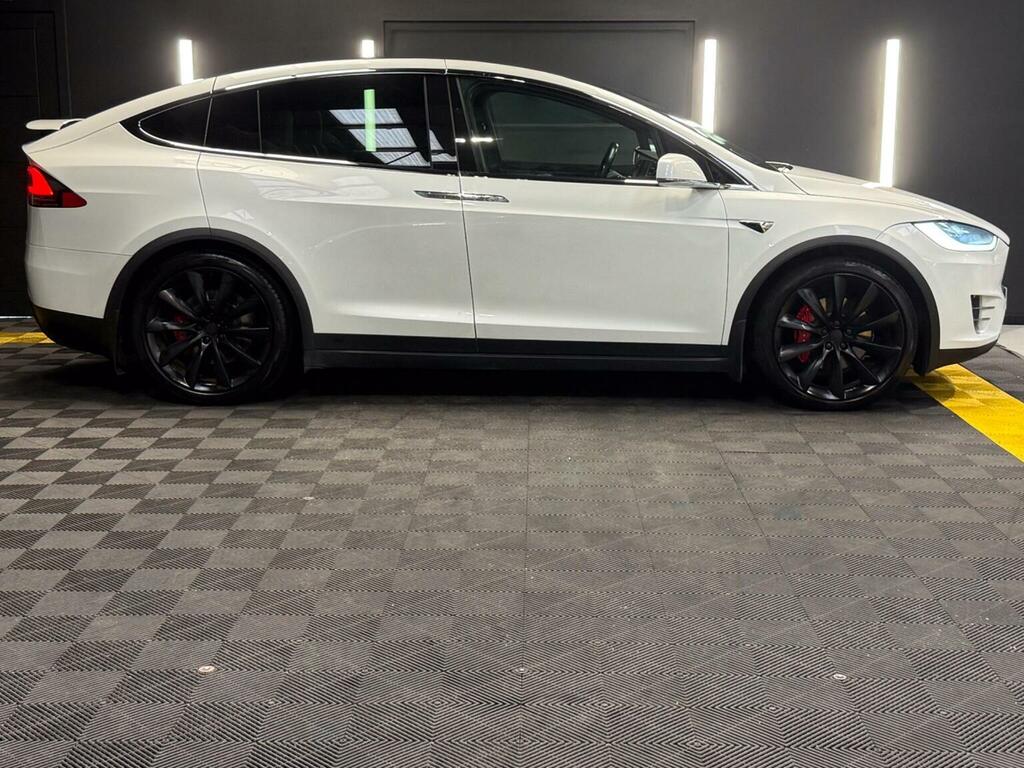Tesla Model X Suv White #4