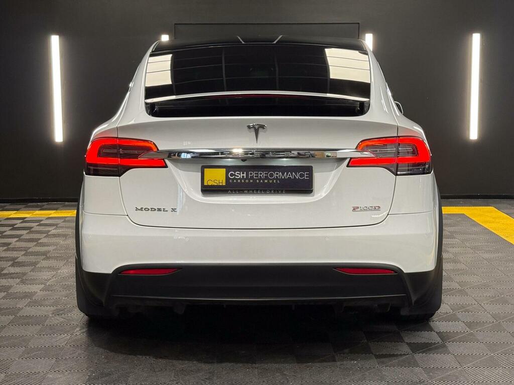 Tesla Model X Suv White #5