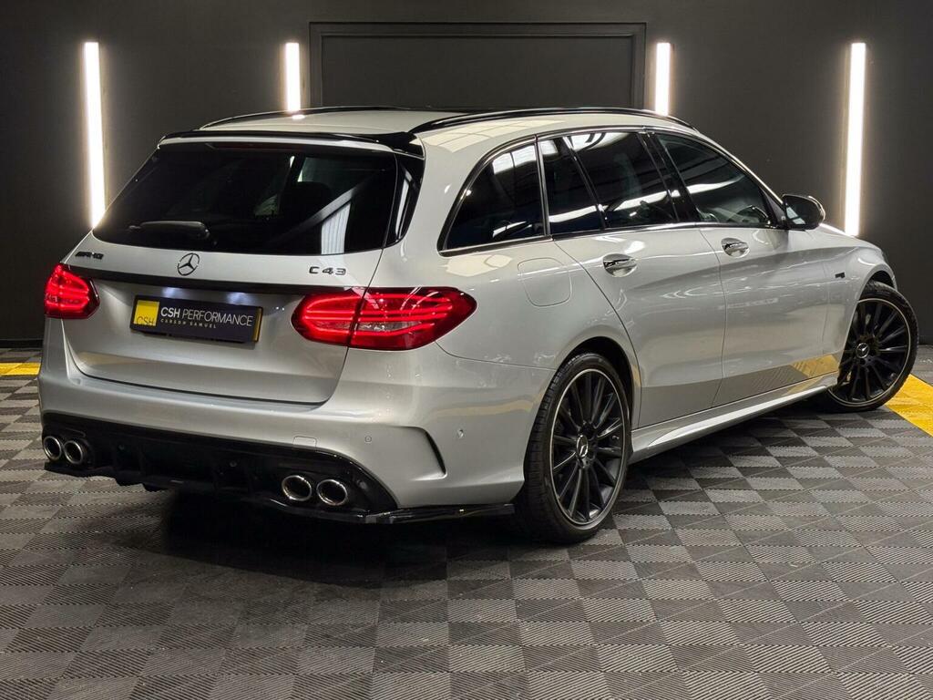 Mercedes-Benz C Class 3.0 C43 V6 Amg Premium Plus G-tronic 4Matic Eur Silver #5