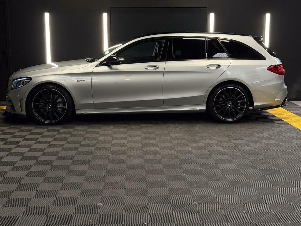 Mercedes-Benz C Class 3.0 C43 V6 Amg Premium Plus G-tronic 4Matic Eur Silver #3
