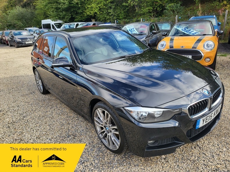 BMW 3 Series 320D Xdrive M Sport Black #5