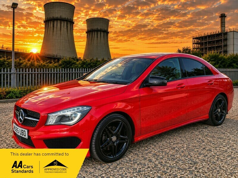 Mercedes-Benz CLA Class Cla180 Amg Sport Red