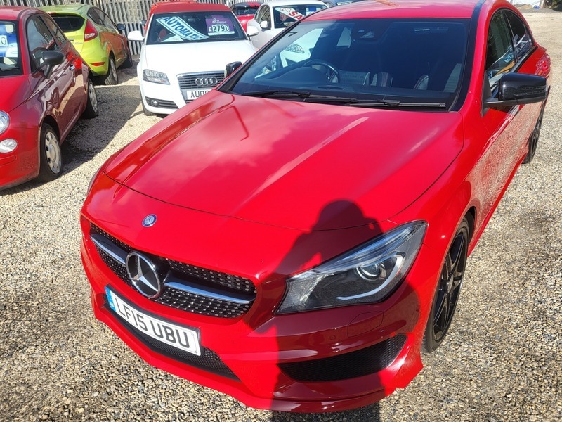 Mercedes-Benz CLA Class Cla180 Amg Sport Red #3