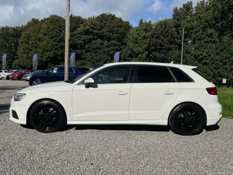 Audi A3 1.5 A3 Sportback White #6