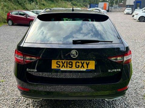 Skoda Superb 2.0 Superb Sportline SX19GXY Black #4