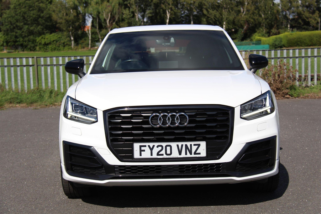 Audi Q2 1.0 Tfsi 30 Black Edition Euro 6 Ss White #6