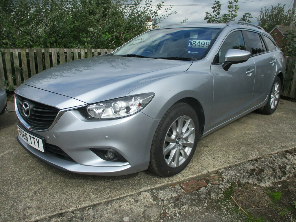 Mazda 6 2.2 Skyactiv-d Se-l Nav Tourer E Silver