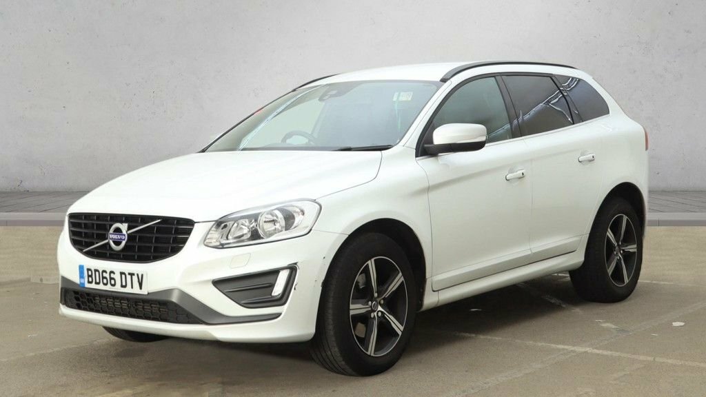 Volvo XC60 2L R-design Nav White #4