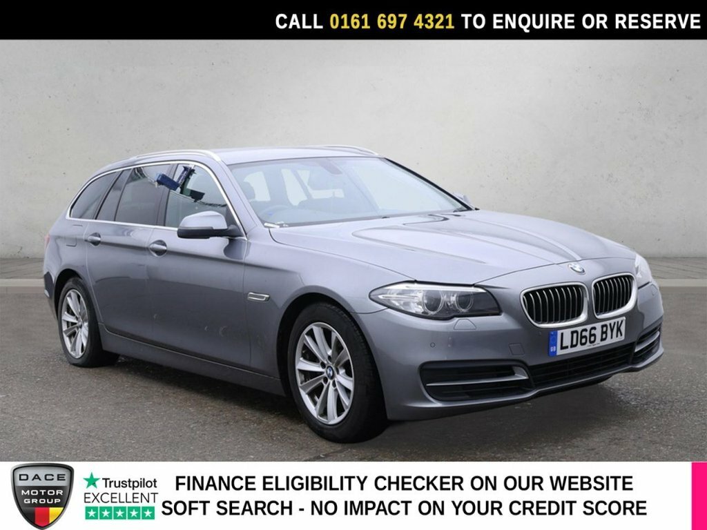 BMW 5 Series 520D M Sport Grey #1
