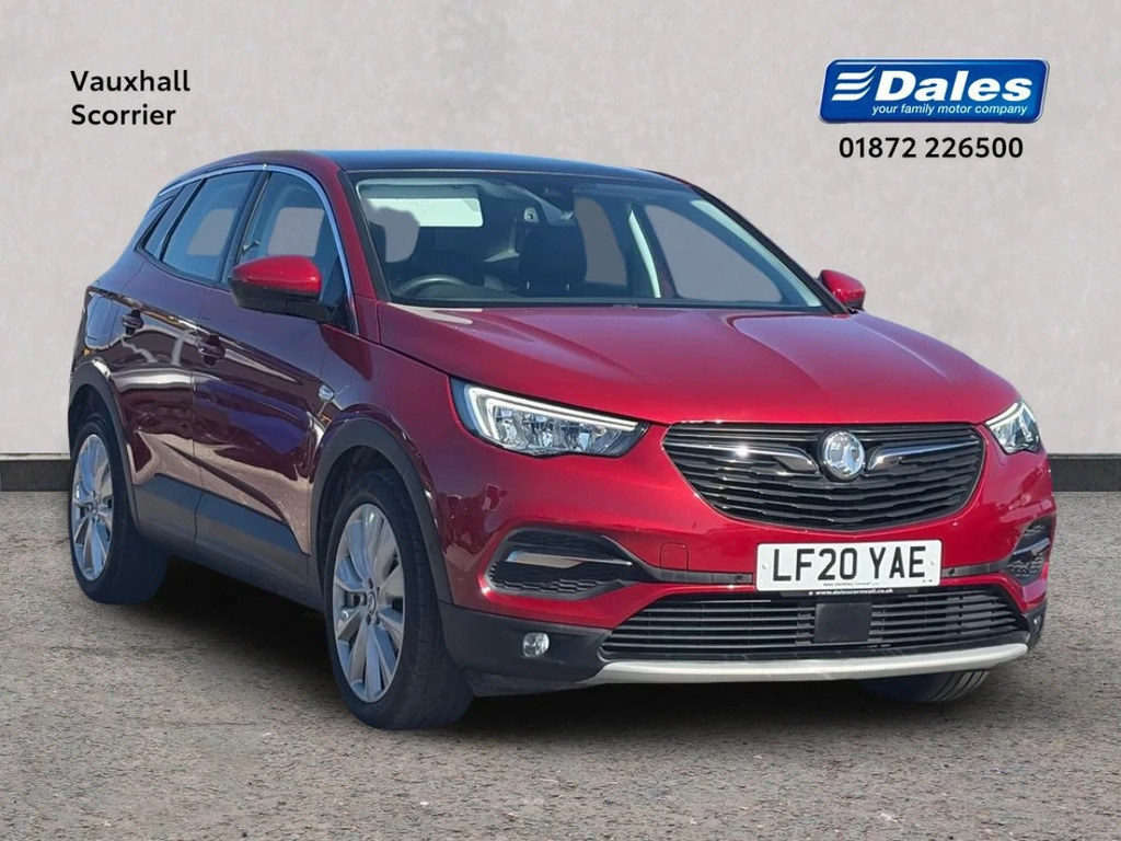 Vauxhall Grandland X Grandland X 1.2 Turbo Elite Nav 8 Speed Red