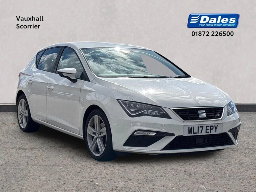 Seat Leon Leon 1.4 Ecotsi 150 Fr Technology Dsg Hatchbac White