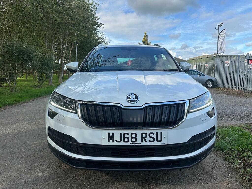 Skoda Karoq 1.6 Tdi Se L Dsg Euro 6 Ss White #2