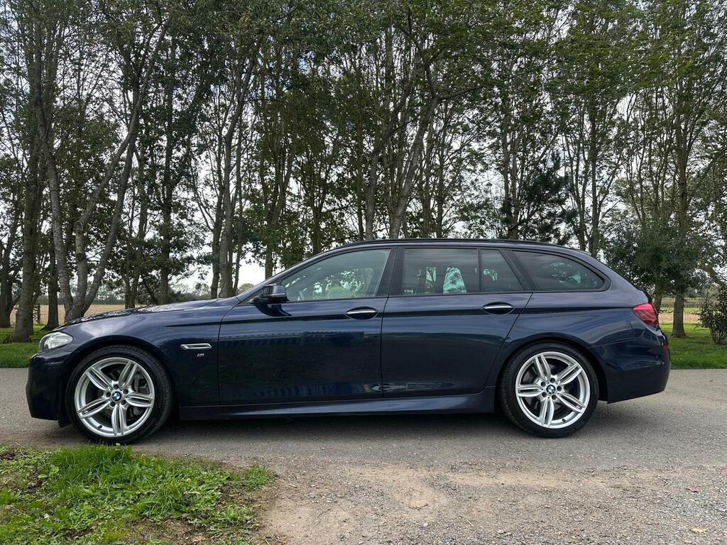 BMW 5 Series 3.0 530D M Sport Touring Euro 6 Ss Blue #4