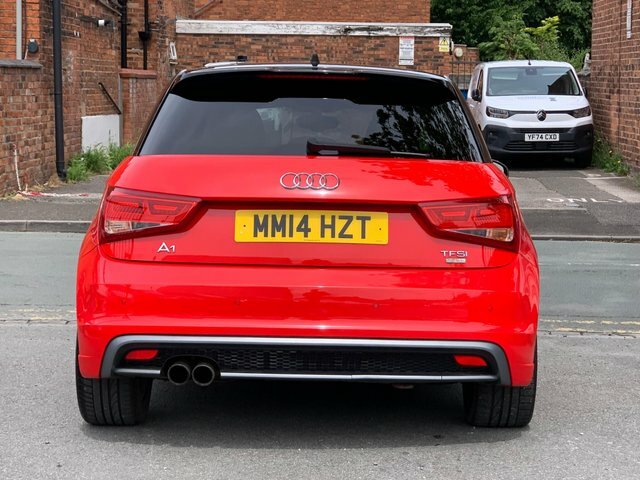 Audi A1 1.4 Tfsi S Line Style Edition Sportback S Tronic E Red #3