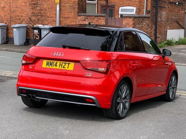 Audi A1 1.4 Tfsi S Line Style Edition Sportback S Tronic E Red #4
