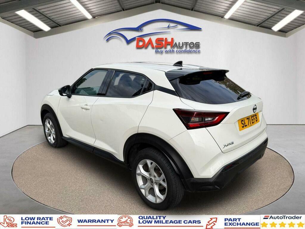 Nissan Juke 1.0 Dig-t N-connecta Dct Euro 6 Ss White #4