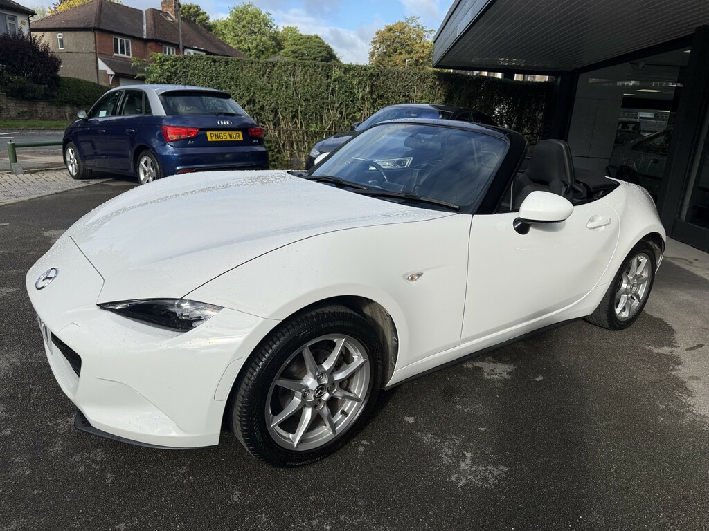 Mazda MX-5 1.5 Skyactiv-g Se White #3