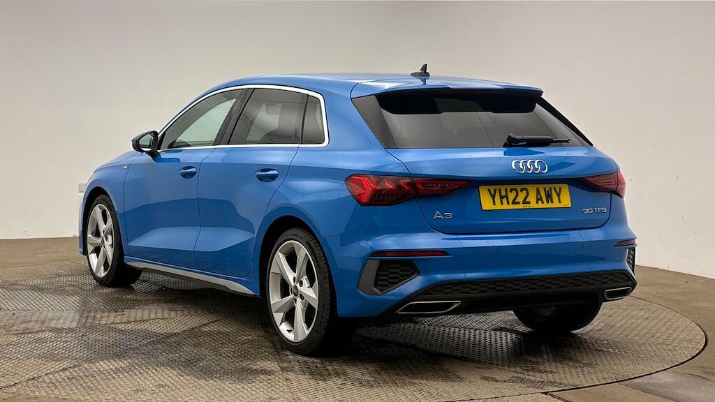 Audi A3 1.0 Tfsi 30 S Line Sportback Euro 6 Ss Blue #6