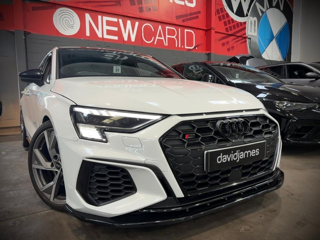 Audi S3 Tfsi Black Edition White