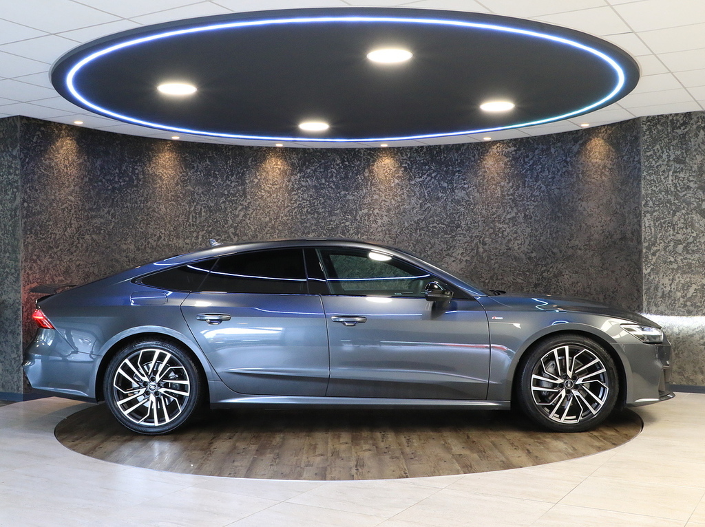 Audi A7 Black Edition 40 Tdi Quattro 204 Ps S Tronic Blue #8