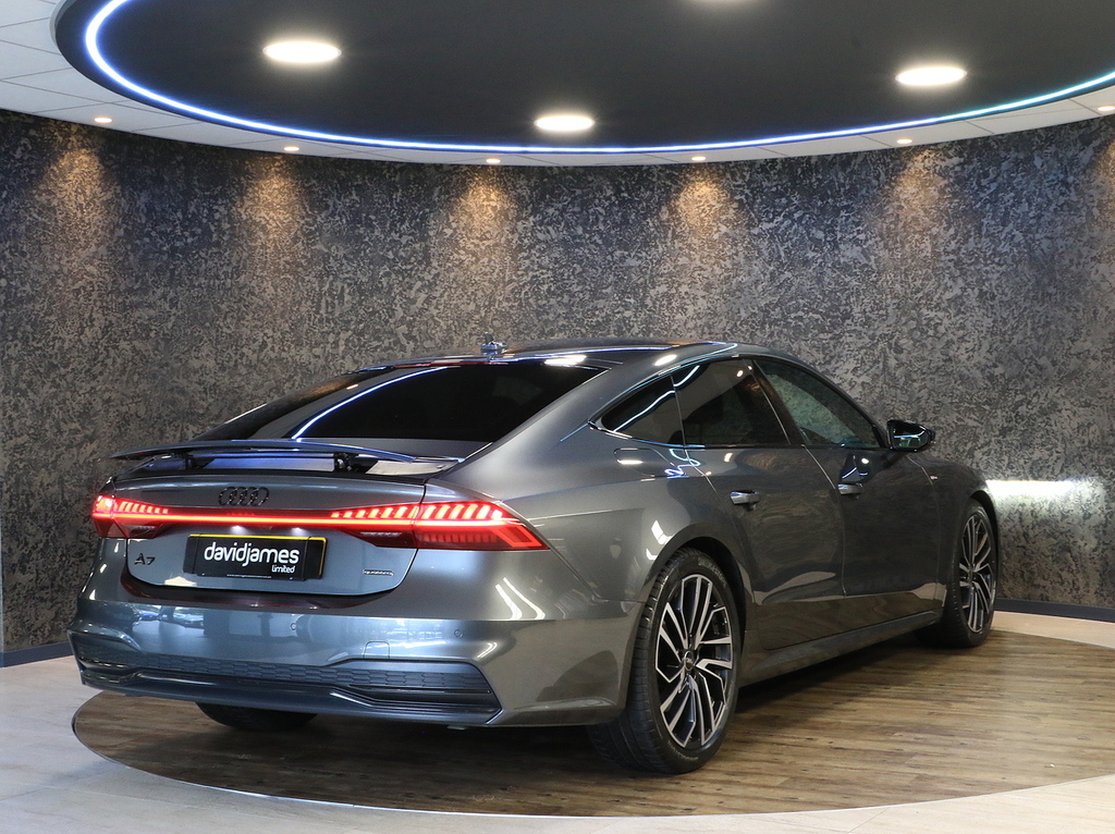 Audi A7 Black Edition 40 Tdi Quattro 204 Ps S Tronic Blue #7