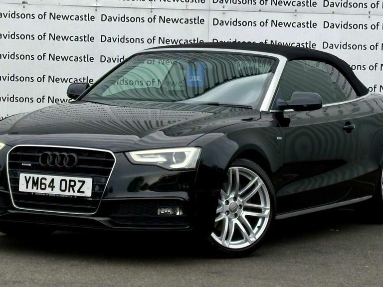 Audi A5 3.0 Tdi V6 S Line Special Edition Convertible Black #4