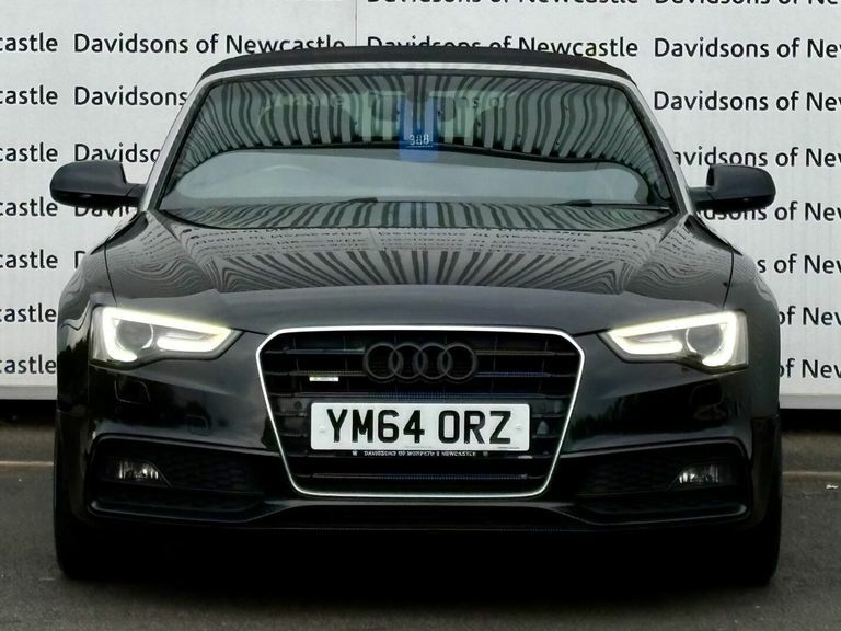 Audi A5 3.0 Tdi V6 S Line Special Edition Convertible Black #3