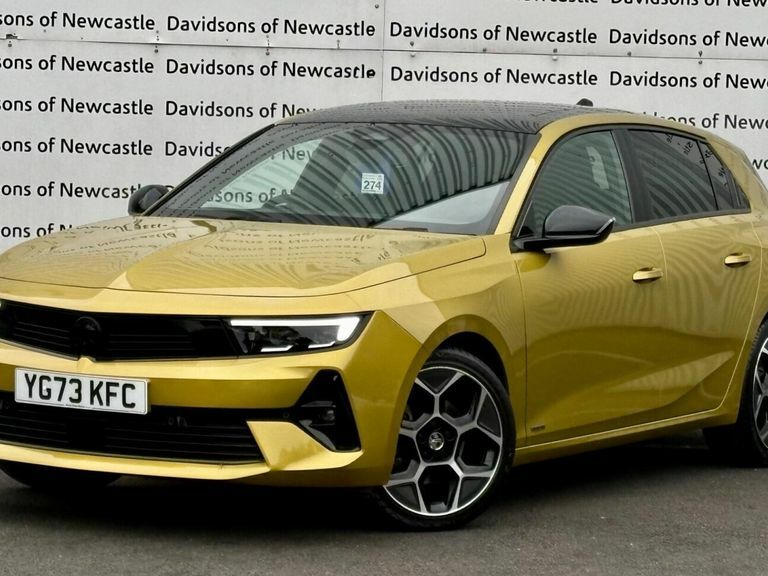 Vauxhall Astra 1.5 Turbo D Ultimate Hatchback Eur Yellow #2