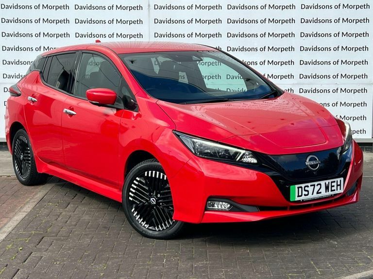 Nissan Leaf 59Kwh E Tekna Hatchback 217 Ps Red
