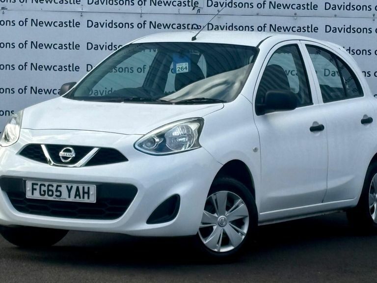 Nissan Micra 1.2 Visia Hatchback Euro 5 80 P White #3