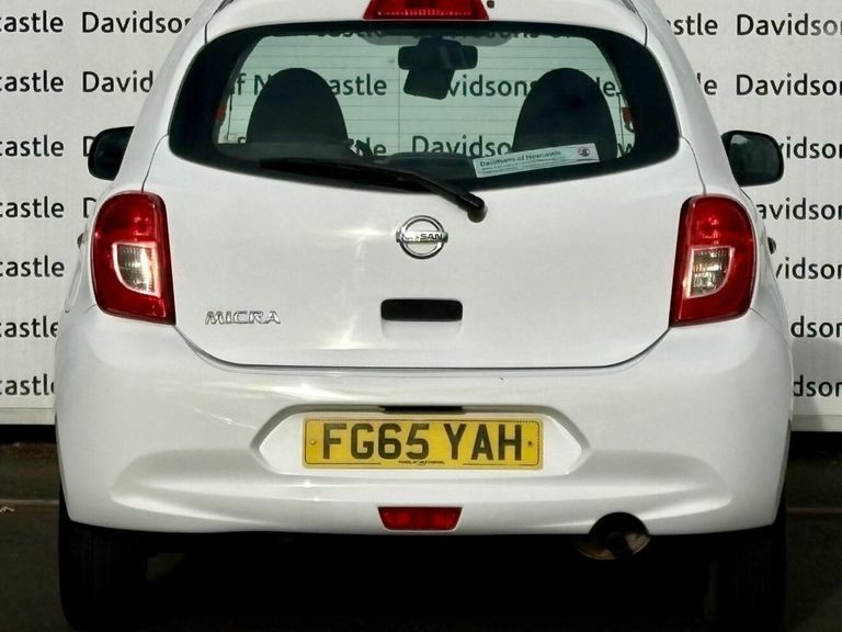 Nissan Micra 1.2 Visia Hatchback Euro 5 80 P White #6