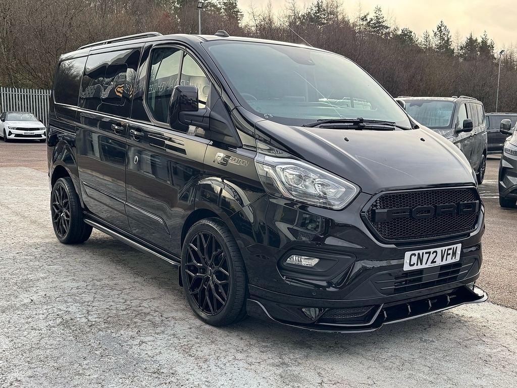 Ford Transit Custom 2.0 Tdci 130Ps 300 Limited L1 Swb 6 Seat Kombi Cre Black #3