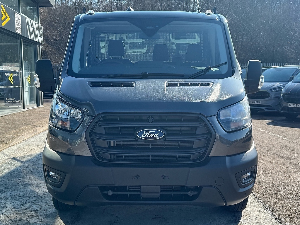Ford Transit Custom 165Ps 350 Leader Single Cab Tipper Drw With Ac, R Grey #5