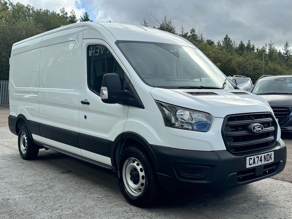 Ford Transit Custom Tdci 130Ps 350 L3 H2 Lwb With Lane Assist, Cruise White #3
