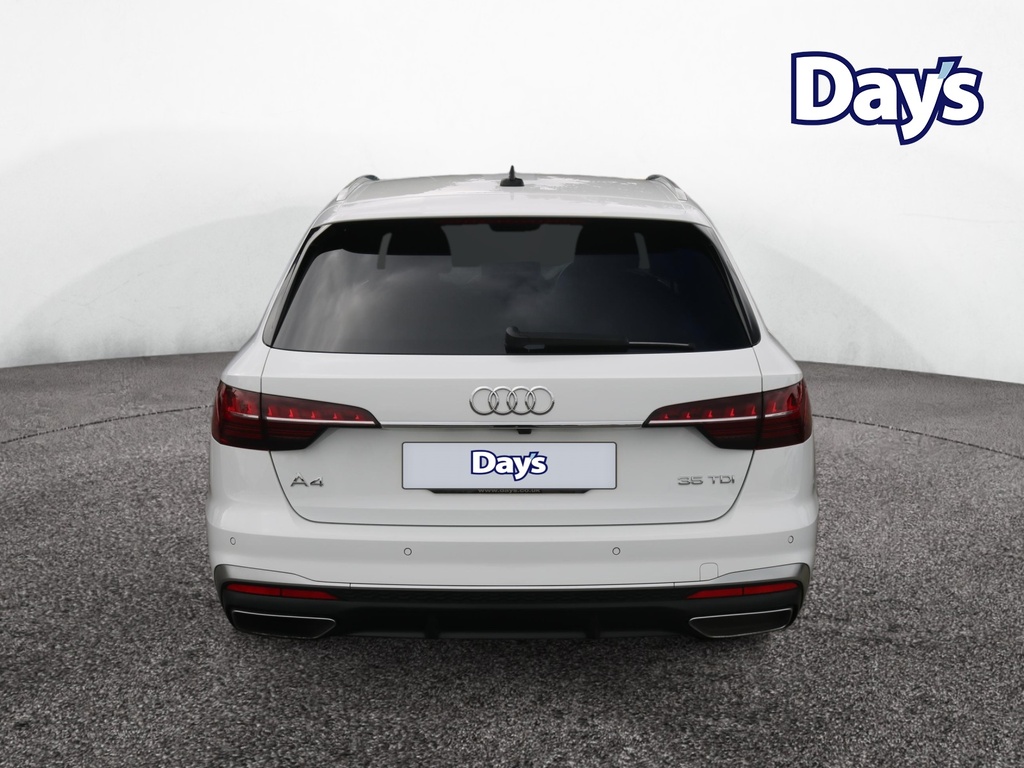 Audi A4 Avant 2.0 Tdi 35 S Line Estate S Tronic Euro White #6