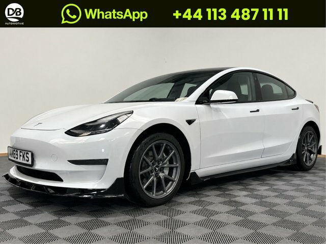 Tesla Model 3 Motor Long Range Saloon White