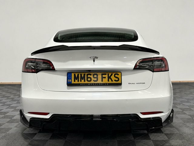 Tesla Model 3 Motor Long Range Saloon White #2