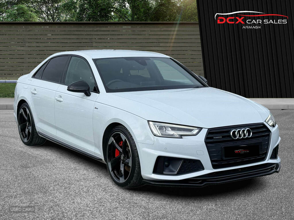 Audi A4 40 Tdi Quattro Black Edition S Tronic White