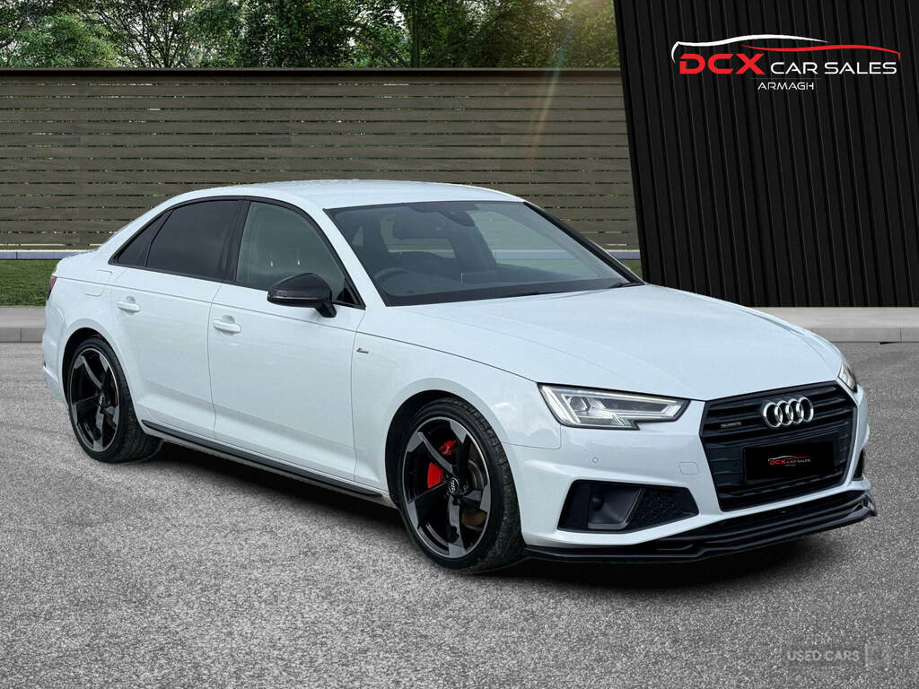 Audi A4 40 Tdi Quattro Black Edition S Tronic White #2