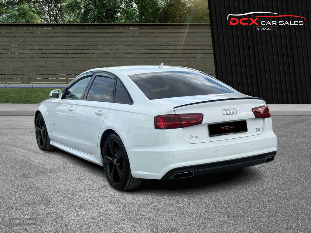 Audi A6 2.0 Tdi Ultra Black Edition S Tronic White #6