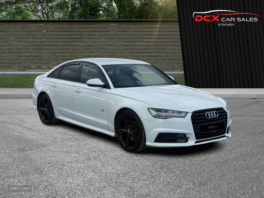 Audi A6 2.0 Tdi Ultra Black Edition S Tronic White #2