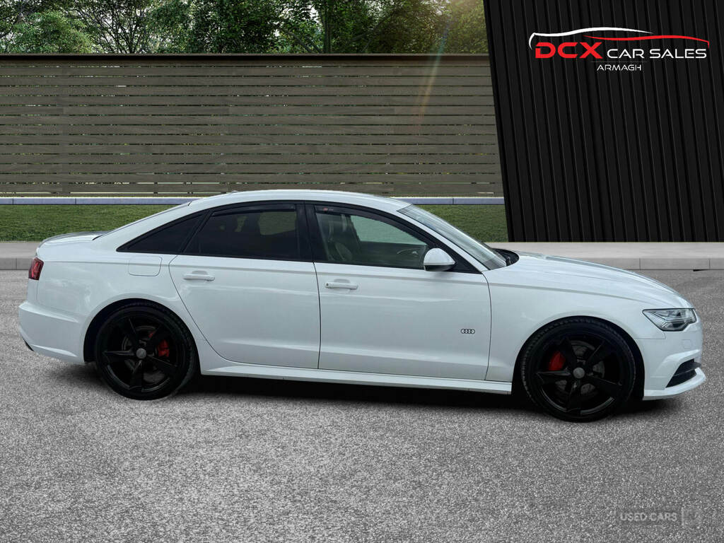 Audi A6 2.0 Tdi Ultra Black Edition S Tronic White #3